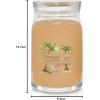 imageYankee Candle Medium Pillar Scented Candle with up to 115 Hour Burn Time Premium Plant Wax Blend for Consistent Burn 1425 oz Pillar Candle with Room Filling Fragrance Midnight JasmineSun  Sand