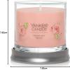 imageYankee Candle Medium Pillar Scented Candle with up to 115 Hour Burn Time Premium Plant Wax Blend for Consistent Burn 1425 oz Pillar Candle with Room Filling Fragrance Midnight JasmineFresh Cut Roses