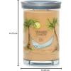 imageYankee Candle Medium Pillar Scented Candle with up to 115 Hour Burn Time Premium Plant Wax Blend for Consistent Burn 1425 oz Pillar Candle with Room Filling Fragrance Midnight JasmineSun  Sand