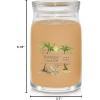 imageYankee Candle Medium Pillar Scented Candle with up to 115 Hour Burn Time Premium Plant Wax Blend for Consistent Burn 1425 oz Pillar Candle with Room Filling Fragrance Midnight JasmineSun  Sand