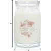 imageYankee Candle Medium Pillar Scented Candle with up to 115 Hour Burn Time Premium Plant Wax Blend for Consistent Burn 1425 oz Pillar Candle with Room Filling Fragrance Midnight JasmineSakura Blossom Festival