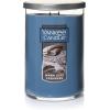 imageYankee Candle Medium Pillar Scented Candle with up to 115 Hour Burn Time Premium Plant Wax Blend for Consistent Burn 1425 oz Pillar Candle with Room Filling Fragrance Midnight JasmineWarm Luxe Cashmere