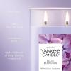imageYankee Candle Medium Pillar Scented Candle with up to 115 Hour Burn Time Premium Plant Wax Blend for Consistent Burn 1425 oz Pillar Candle with Room Filling Fragrance Midnight JasmineLilac Blossoms