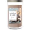 imageYankee Candle Medium Pillar Scented Candle with up to 115 Hour Burn Time Premium Plant Wax Blend for Consistent Burn 1425 oz Pillar Candle with Room Filling Fragrance Midnight JasmineSeaside Woods