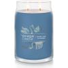 imageYankee Candle Medium Pillar Scented Candle with up to 115 Hour Burn Time Premium Plant Wax Blend for Consistent Burn 1425 oz Pillar Candle with Room Filling Fragrance Midnight JasmineWarm Luxe Cashmere