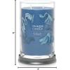 imageYankee Candle Medium Pillar Scented Candle with up to 115 Hour Burn Time Premium Plant Wax Blend for Consistent Burn 1425 oz Pillar Candle with Room Filling Fragrance Midnight JasmineWarm Luxe Cashmere
