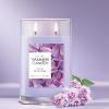 imageYankee Candle Medium Pillar Scented Candle with up to 115 Hour Burn Time Premium Plant Wax Blend for Consistent Burn 1425 oz Pillar Candle with Room Filling Fragrance Midnight JasmineLilac Blossoms