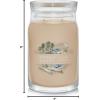 imageYankee Candle Medium Pillar Scented Candle with up to 115 Hour Burn Time Premium Plant Wax Blend for Consistent Burn 1425 oz Pillar Candle with Room Filling Fragrance Midnight JasmineSeaside Woods