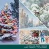 imageYankee Candle Studio Medium Candle Magical Frosted Forest 10 oz LongLasting EssentialOil Scented Soy Wax Blend Candle  4065 Hours of Burning TimeMagical Frosted Forest