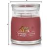 imageYankee Candle Studio Scented Candle with up to 50 Hour Burn Time Premium Plant Wax Blend for Consistent Burn 10 oz Jar Candle with Room Filling Fragrance Red Apple WreathHome Sweet Home