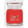 imageYankee Candle Studio Scented Candle with up to 50 Hour Burn Time Premium Plant Wax Blend for Consistent Burn 10 oz Jar Candle with Room Filling Fragrance Red Apple WreathSparkling Cinnamon