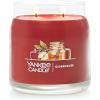 imageYankee Candle Studio Scented Candle with up to 50 Hour Burn Time Premium Plant Wax Blend for Consistent Burn 10 oz Jar Candle with Room Filling Fragrance Red Apple WreathCiderhouse