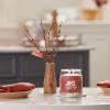 imageYankee Candle Studio Scented Candle with up to 50 Hour Burn Time Premium Plant Wax Blend for Consistent Burn 10 oz Jar Candle with Room Filling Fragrance Red Apple WreathSugared Cinnamon Apple
