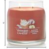 imageYankee Candle Studio Scented Candle with up to 50 Hour Burn Time Premium Plant Wax Blend for Consistent Burn 10 oz Jar Candle with Room Filling Fragrance Red Apple WreathSugared Cinnamon Apple