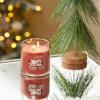 imageYankee Candle Studio Scented Candle with up to 50 Hour Burn Time Premium Plant Wax Blend for Consistent Burn 10 oz Jar Candle with Room Filling Fragrance Red Apple WreathSugared Cinnamon Apple