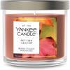 imageYankee Candle Large Tumbler Scented Candle with up to 80 Hour Burn Time Premium Plant Wax Blend for Consistent Burn 20 oz Tumbler Candle with Room Filling Fragrance Dried Lavender ampamp OakAutumn Leaves