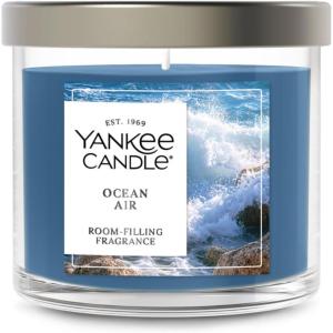 imageYankee Candle Large Tumbler Scented Candle with up to 80 Hour Burn Time Premium Plant Wax Blend for Consistent Burn 20 oz Tumbler Candle with Room Filling Fragrance Midsummers NightOcean Air