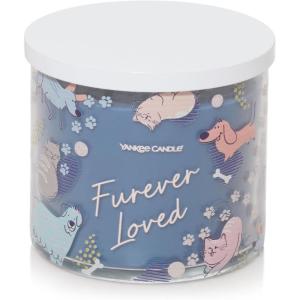 imageYankee Candle Furever Loved 3WickFragrance Candle Warm Luxe Cashmere Scent 145oz  Perfect Gift for Pet Lovers Dog Parents and Home Decor EnthusiastsFUREVER LOVED