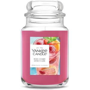 imageYankee Candle Wild Orchid Scented Candle 22oz Large Jar with up to 150 Hour Burn Time Great for GiftingIced Berry Lemonade