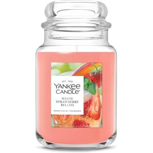 imageYankee Candle Wild Orchid Scented Candle 22oz Large Jar with up to 150 Hour Burn Time Great for GiftingWhite Strawberry Bellini