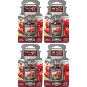 image:imageYankee Candle Car Air Fresheners Hanging Car Jar Ultimate Neutralizes Odors Up To 30 Days Lavender Vanilla 096 OZ Pack of 12Black Cherry