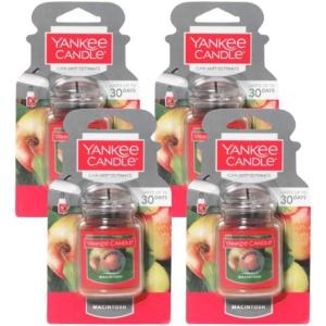 image:imageYankee Candle Car Air Fresheners Hanging Car Jar Ultimate Neutralizes Odors Up To 30 Days Lavender Vanilla 096 OZ Pack of 12Macintosh