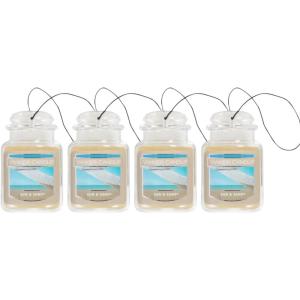 image:imageYankee Candle Car Air Fresheners Hanging Car Jar Ultimate Neutralizes Odors Up To 30 Days Lavender Vanilla 096 OZ Pack of 12Sun  Sand