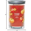 image:imageYankee Candle Home Sweet Home Fall Scented Candle 145oz 3Wick Candle Jar with up to 40 Hours Burn TimeDark Orange