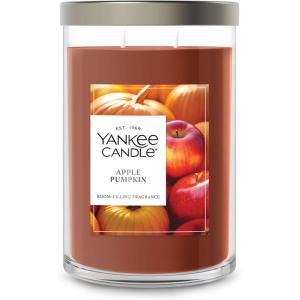 image:imageYankee Candle Home Sweet Home Fall Scented Candle 145oz 3Wick Candle Jar with up to 40 Hours Burn TimeDark Orange
