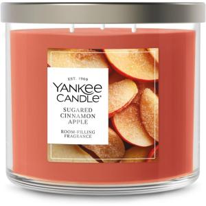 image:imageYankee Candle Home Sweet Home Fall Scented Candle 145oz 3Wick Candle Jar with up to 40 Hours Burn TimeRed