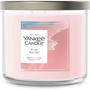 image:imageYankee Candle Seaside Woods Fall Scented Candle 145oz 3Wick Candle Jar with up to 40 Hours Burn TimePink