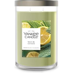 image:imageYankee Candle Seaside Woods Fall Scented Candle 145oz 3Wick Candle Jar with up to 40 Hours Burn TimeSage  Citrus