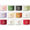 image:imageYankee Candle Signature Votive Mini Jars 12 Days of Christmas Candle Advent Calendar Variety Pack Natural Soy Wax Blend with Natural Fiber Wick 13 OZ Glass Jar Pack of 12Holiday 2025