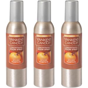 image:imageYankee Candle Room Spray Mystery Box  4 Pack Assorted Scents  Long Lasting Home amp Car Air Freshener Odor Eliminator Room Deodorizer 15 oz Each 4 Sprays TotalSpiced Pumpkin