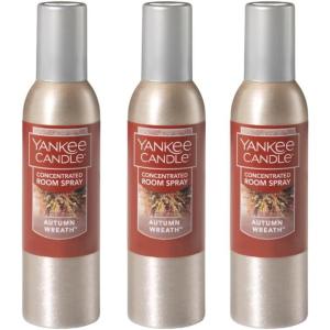 image:imageYankee Candle Room Spray Mystery Box  4 Pack Assorted Scents  Long Lasting Home amp Car Air Freshener Odor Eliminator Room Deodorizer 15 oz Each 4 Sprays TotalAutumn Wreath