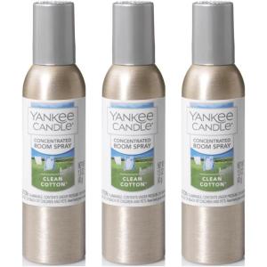image:imageYankee Candle Room Spray Mystery Box  4 Pack Assorted Scents  Long Lasting Home amp Car Air Freshener Odor Eliminator Room Deodorizer 15 oz Each 4 Sprays TotalClean Cotton