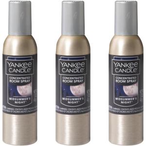 image:imageYankee Candle Room Spray Mystery Box  4 Pack Assorted Scents  Long Lasting Home amp Car Air Freshener Odor Eliminator Room Deodorizer 15 oz Each 4 Sprays TotalMidsummers Night