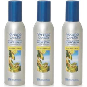 image:imageYankee Candle Room Spray Mystery Box  4 Pack Assorted Scents  Long Lasting Home amp Car Air Freshener Odor Eliminator Room Deodorizer 15 oz Each 4 Sprays TotalSicilian Lemon